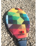 Frescobol Ρακέτα Με Πολύχρωμα Γεωμετρικά Σχέδια - Raquete Multicolorido