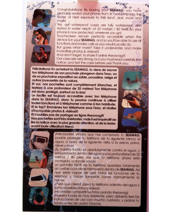 Funda Impermeable Para Todos Los Teléfonos -...