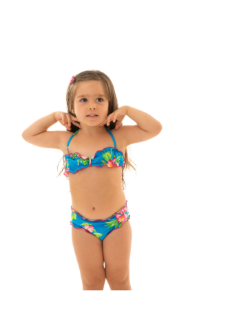 Bikini Kids Frufru Flor - Hookeri Girl