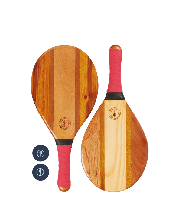 Trancoso-Beach Bat Set Red