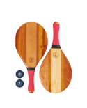 Trancoso-Beach Bat Set Red