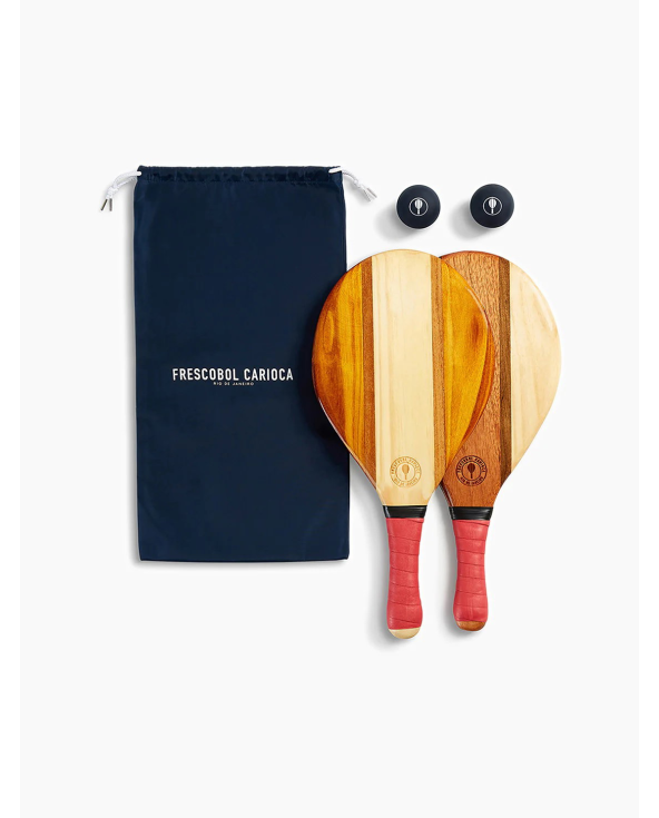 Trancoso-Beach Bat Set Red