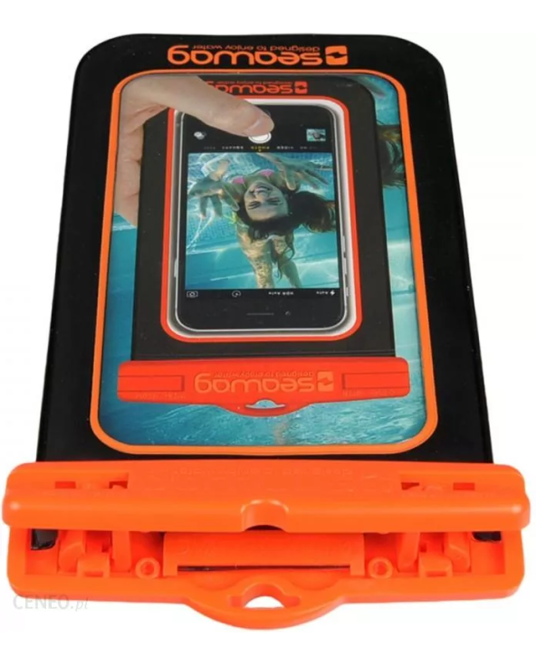 Seawag Black & Orange Waterproof Case 5.7