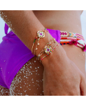 Cuff Goldville Gold Hipanema