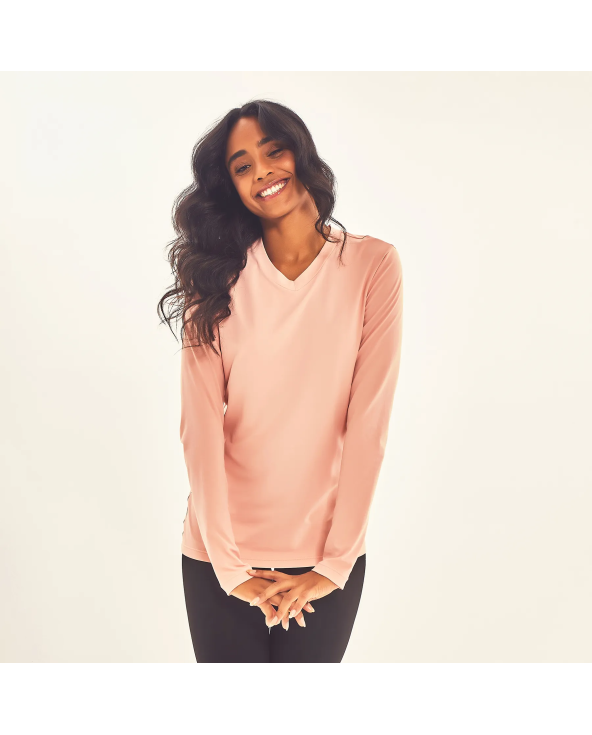 Longsleeve Sport Fit Solar Rose Upf50+