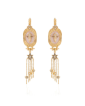 Earrings Altor White Hipenema