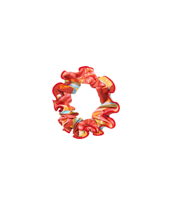 Sea-Bloom Scrunchie