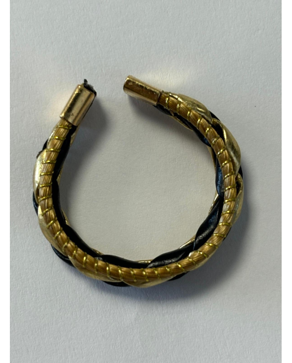 Adjustable Ring In Synt. Leather An-07