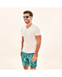 Short Acqua Coqueiros Turquesa Upf50+