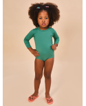 Baby Longsleeve Swimsuit Deep Sea Upf50+