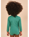 Baby Longsleeve Swimsuit Deep Sea Upf50+