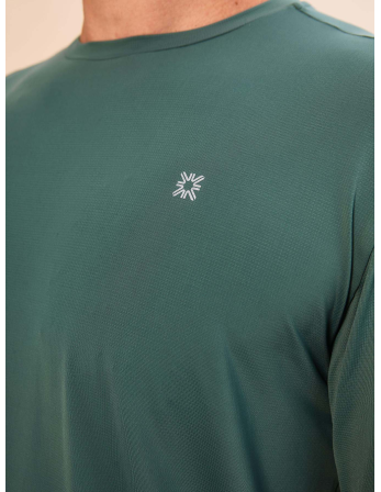 Longsleeve New Fit Textura Masc Verde Jade Upf50+ 2