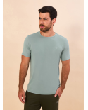 T-Shirt New Fit Masc Verde Agua Upf50+
