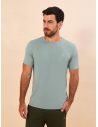 T-Shirt New Fit Masc Verde Agua Upf50+