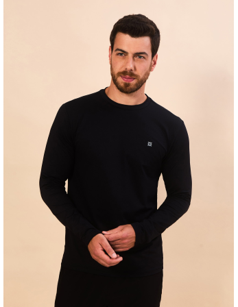 Longsleeve Skin Infratherm Masc Preto Upf50+