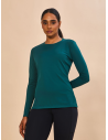 Longsleeve Fem New Fit Petroleo Upf50+