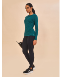 Longsleeve Fem New Fit Petroleo Upf50+