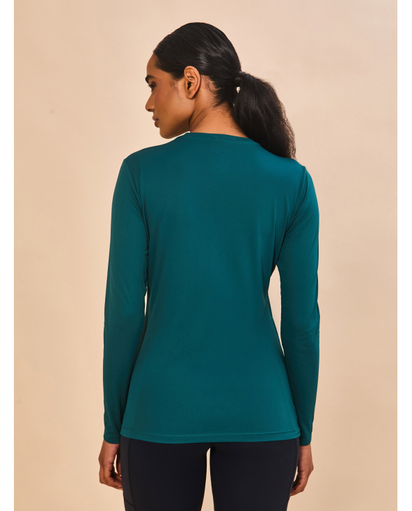 Longsleeve Fem New Fit Petroleo Upf50+
