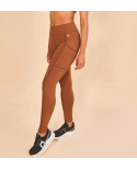 Legging Fit Aspen Brown Upf50+