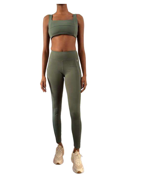 Legging Fit Aspen Green Cactus Upf50+