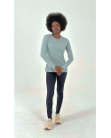 Longsleeve Fem New Fit Verde Agua Upf50+