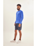 Longsleeve Uvpro Brasil Masc Cobalto Upf50+