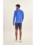 Longsleeve Uvpro Brasil Masc Cobalto Upf50+