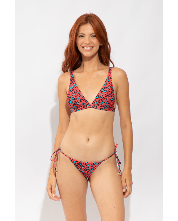 Bottom Coral-Feline Cheeky-Tie