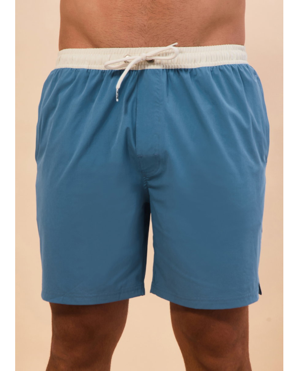Shorts Acqua Boxer Indigo Upf50+