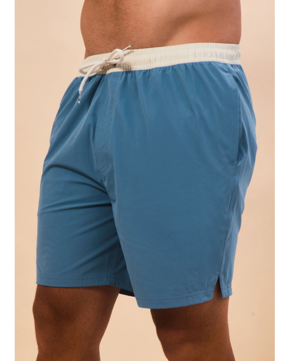 Shorts Acqua Boxer Indigo Upf50+