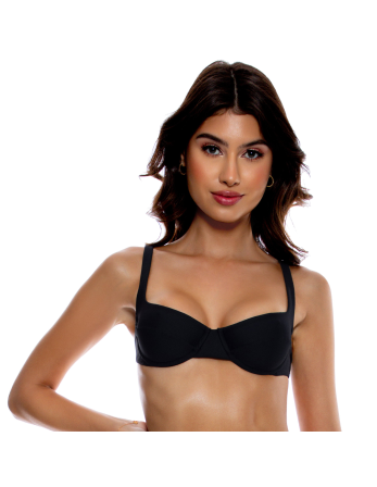 Top Wide Strap Black