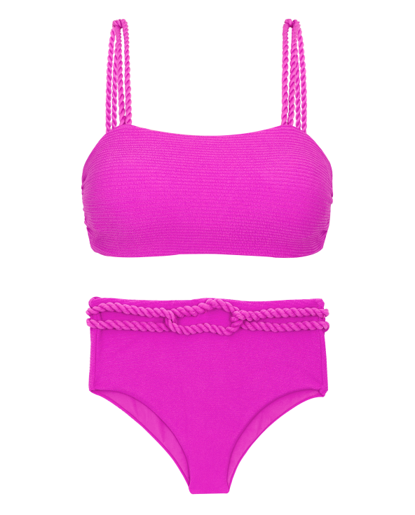 Set St-Tpz-Pink Reto Hotpant-High