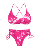 Set Pink-Palms Bralette Madrid