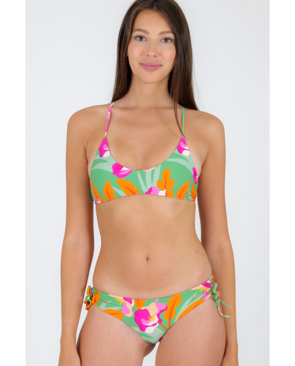 Set Green-Bloom Bralette Madrid