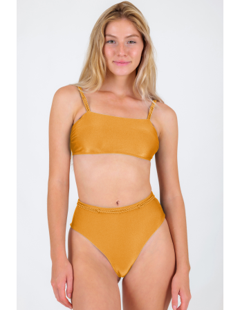 Set Damasco Bandeau-Reto Hotpants