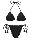 Set Shimmer-Black Frufru