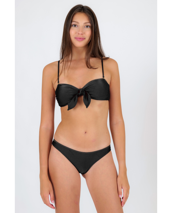 Set Shimmer-Black Bandeau-No Essential