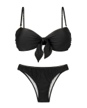 Set Shimmer-Black Bandeau-No Essential