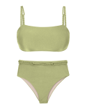 Set Oliva Bandeau-Reto Hotpants