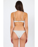 Set Shimmer-White Bandeau-Knot Essential