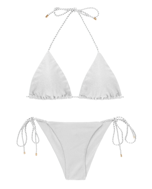 Set Shimmer-White Tri-Inv Cheeky-Tie