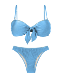 Set Shimmer-Baltic-Sea Bandeau-Knot Essential