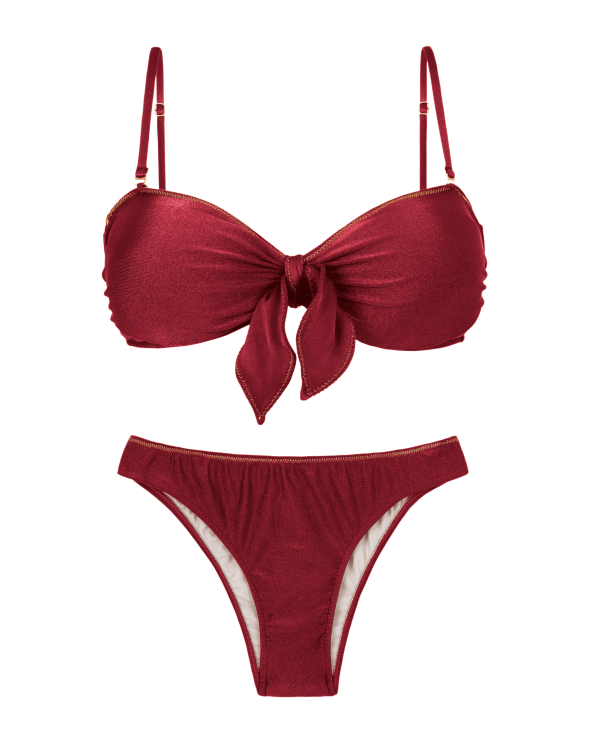 Set Shimmer-Divino Bandeau-Knot Essential
