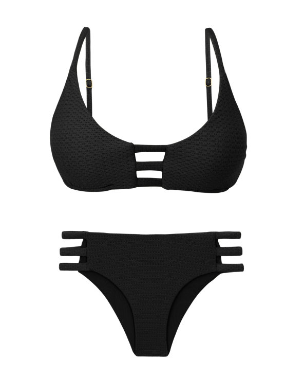 Set Bora-Black Bra-Trio Madrid-Trio