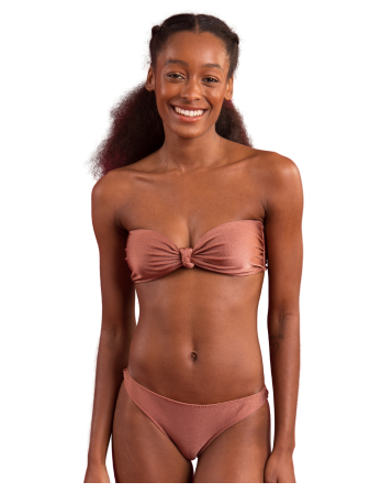 Set Shimmer-Copper Bandeau-Joy Essential