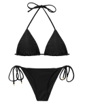 Set Shimmer-Black Tri-Inv Cheeky-Tie