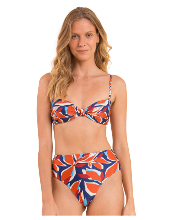 Set Leaves Bandeau-Joy Hotpants