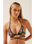 Transpassada Floral Ikat