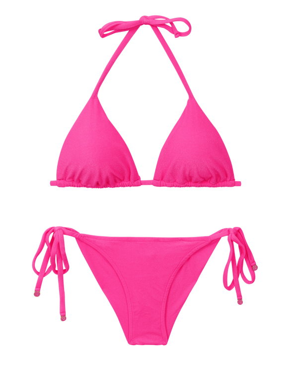 Set Malibu-Rosa Tri-Inv Cheeky-Tie