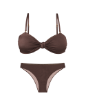Set Shimmer-Coffee Bandeau-Joy Essential